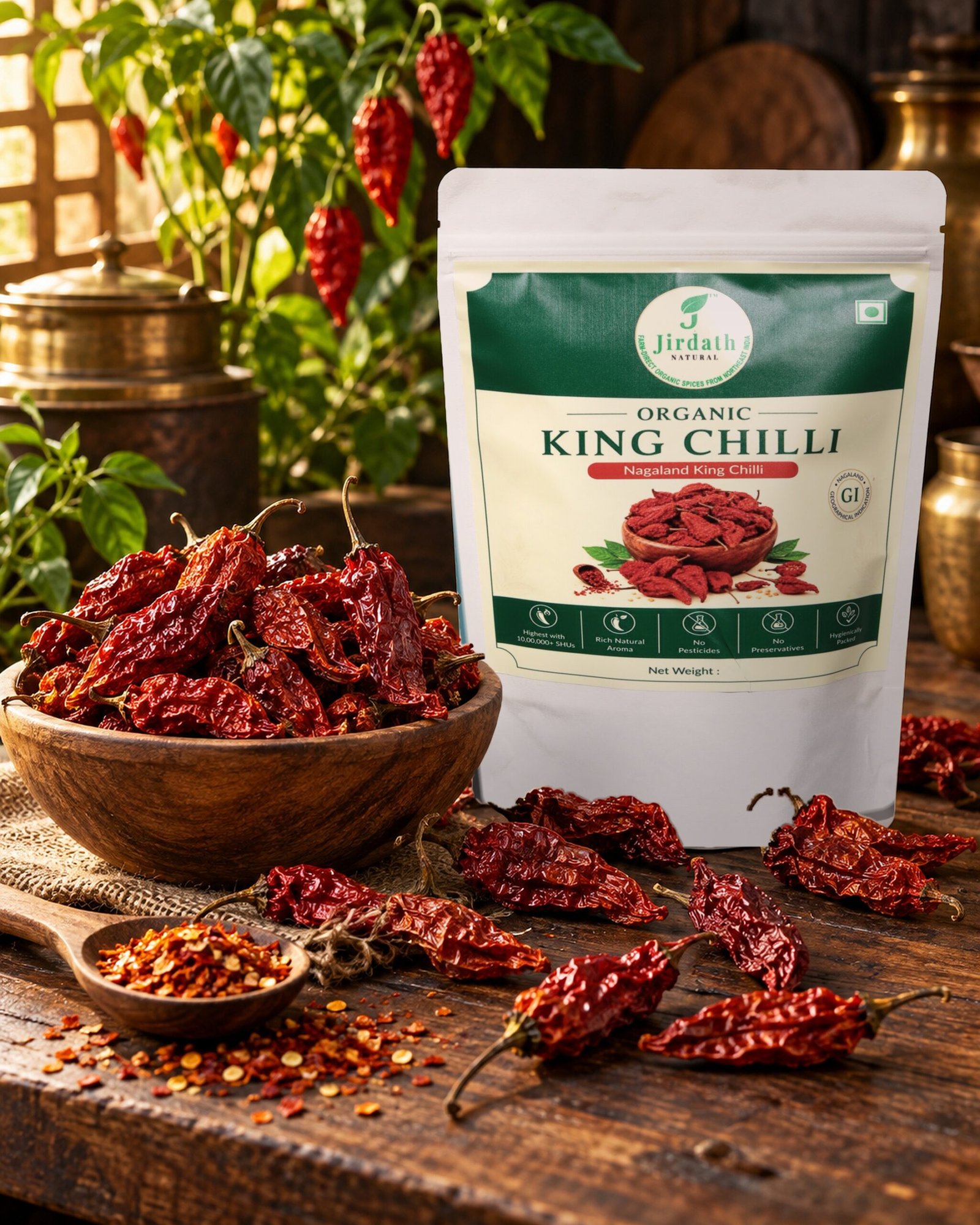 Organic King Chilli, Hero Image