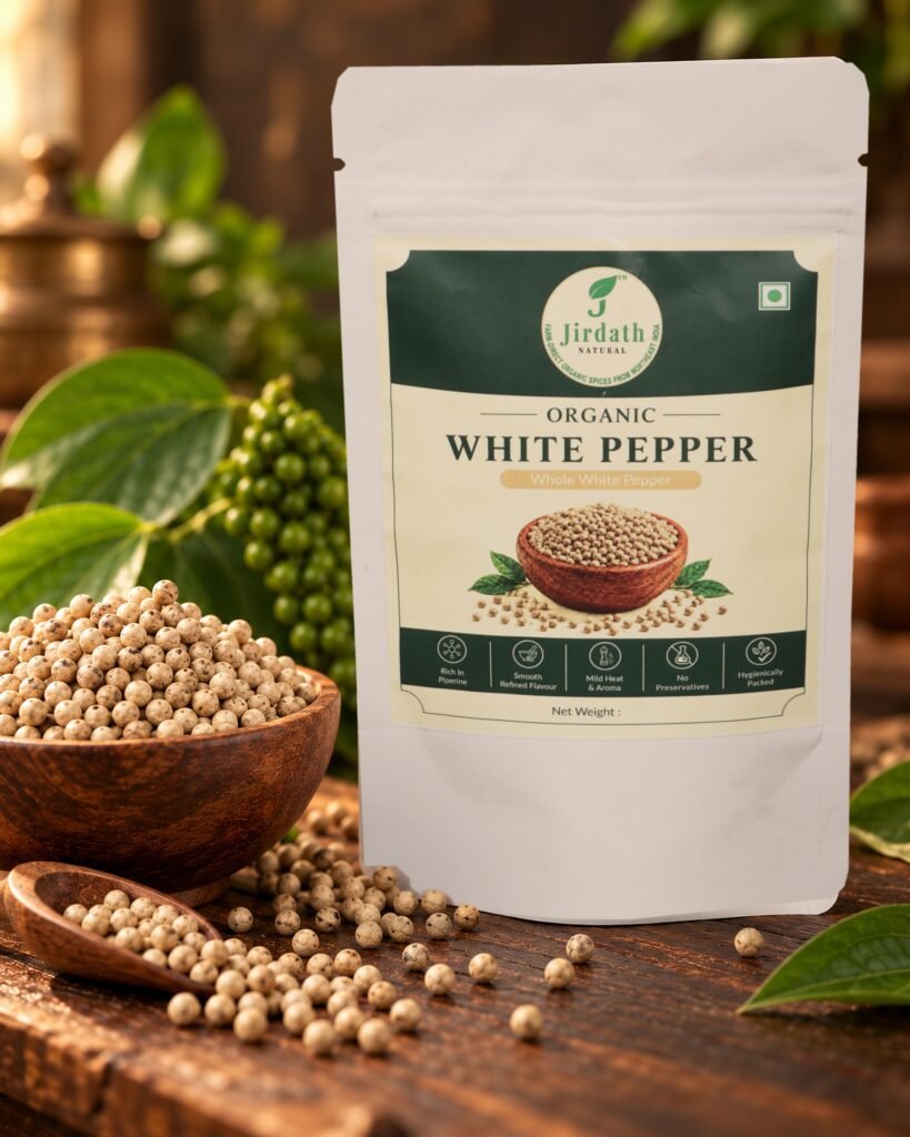 Organic White Pepper, Hero Image