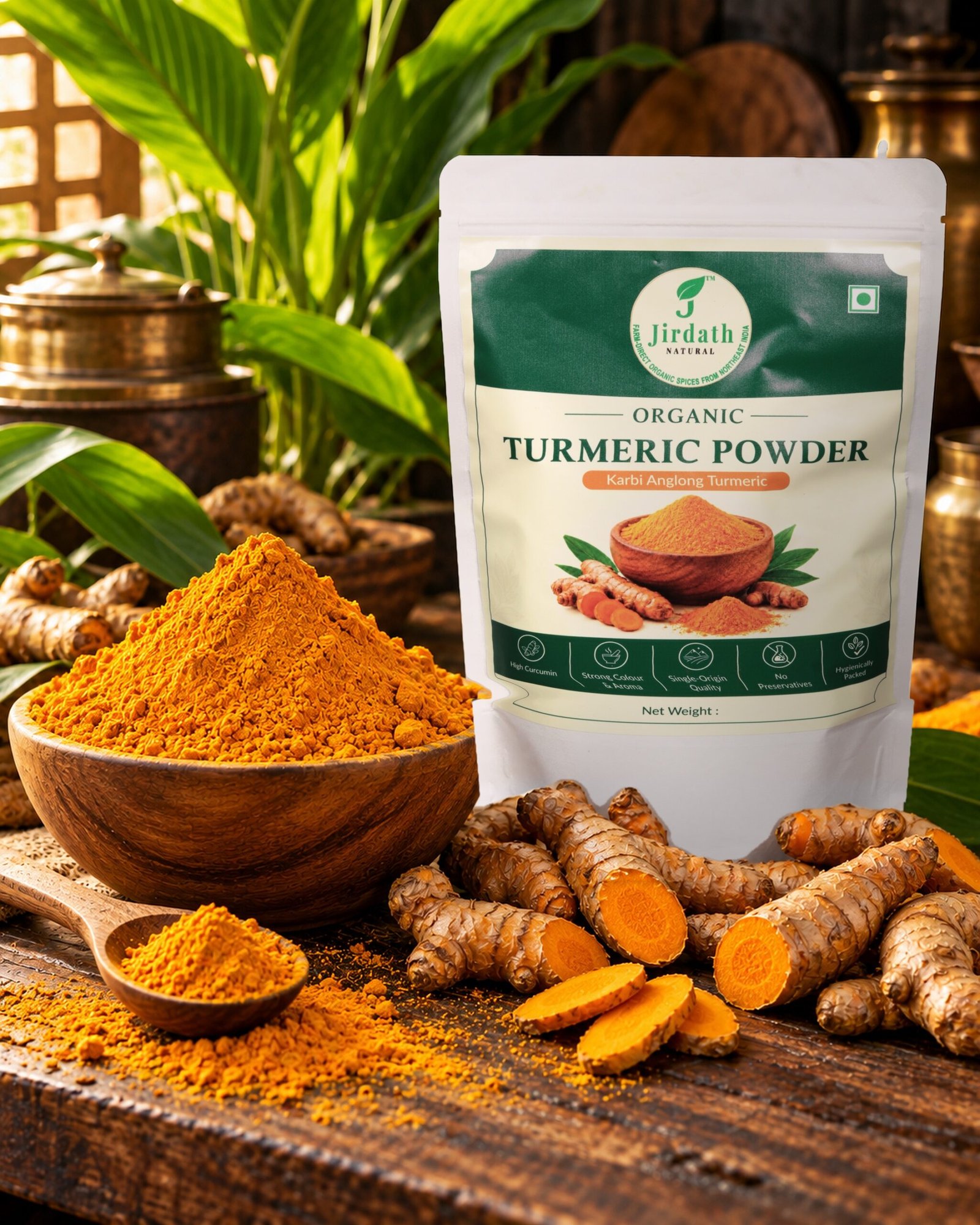Organic Turmeric Powder, Hero Image
